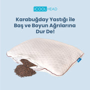 Migren ve Boyun Ağrısı İçin Doğal Yastık – Karabuğday Kabuklu Uyku Yastığı